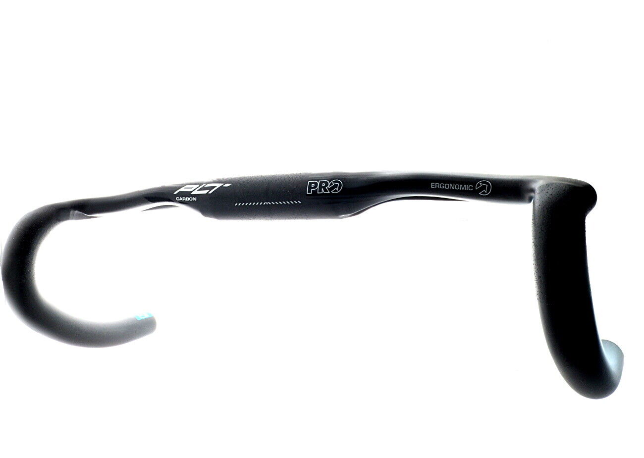 Shimano PRO PLT ERGO Carbon Bike Handlebar/Drop Bar,Compact Black, 31.8mm x 38cm