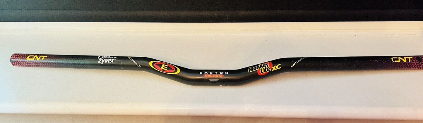Easton Monkey Lite XC Carbon Riser Handlebar 660mm width 25.4mm clamp Bars