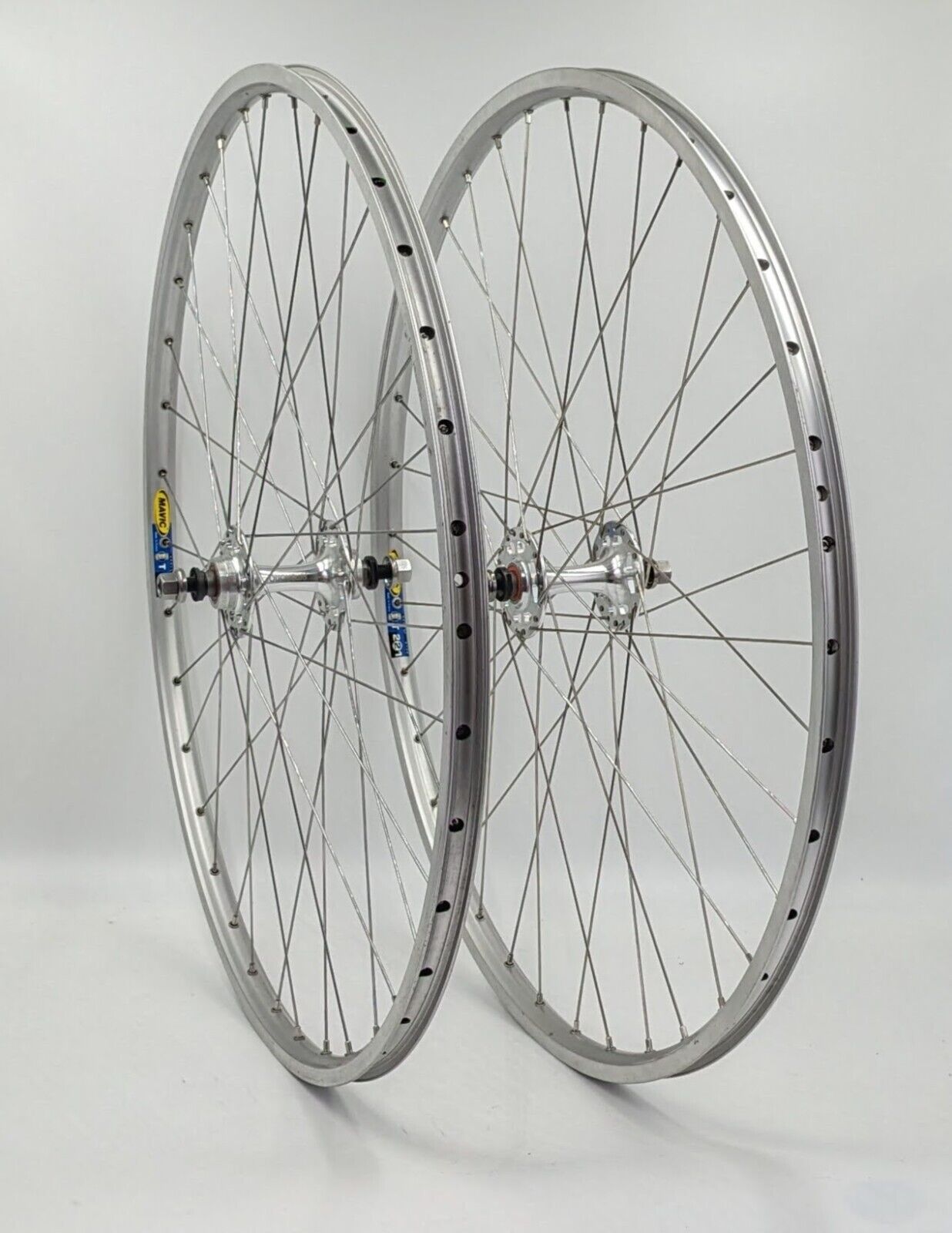 Handbuilt Fixed Gear Wheelset Mavic T221 Rims Ambrosio Hubs