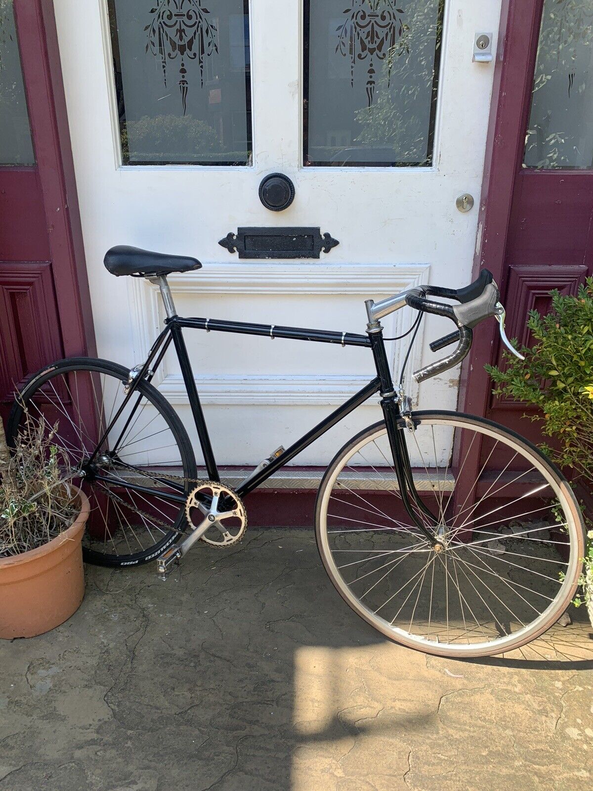54cm Vintage Freddie Grubb Track Bicycle Dura Ace Fixed Gear Vintage Bike Steel
