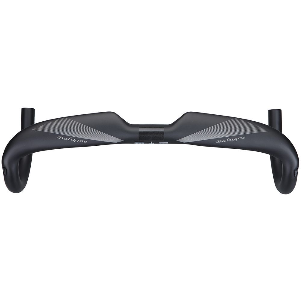 BALUGOE Carbon Fiber Road Bike Handle Bar Bike Stem Bicycle Handlebar Drop Bar