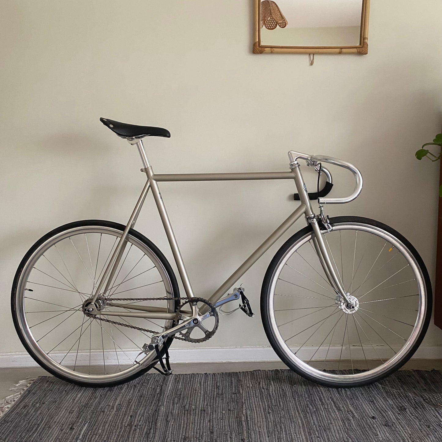 BLB Brick Lane Bikes City Classic Fixed Gear Fixie Single Speed Bicycle 59cm