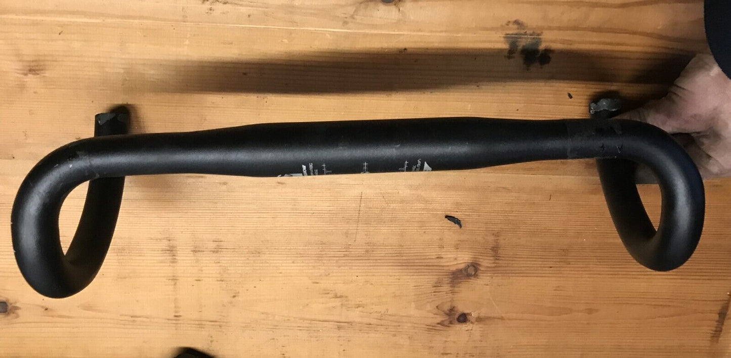 Bontrager SSR VRS 38cm 120mm drop, 70mm reach, handlebar bars, 31.8mm diameter