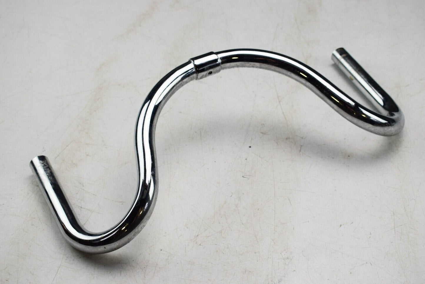C.1930s LAUTERWASSER VINTAGE BICYCLE DROP HANDLEBARS, 405MM, RECHROMED