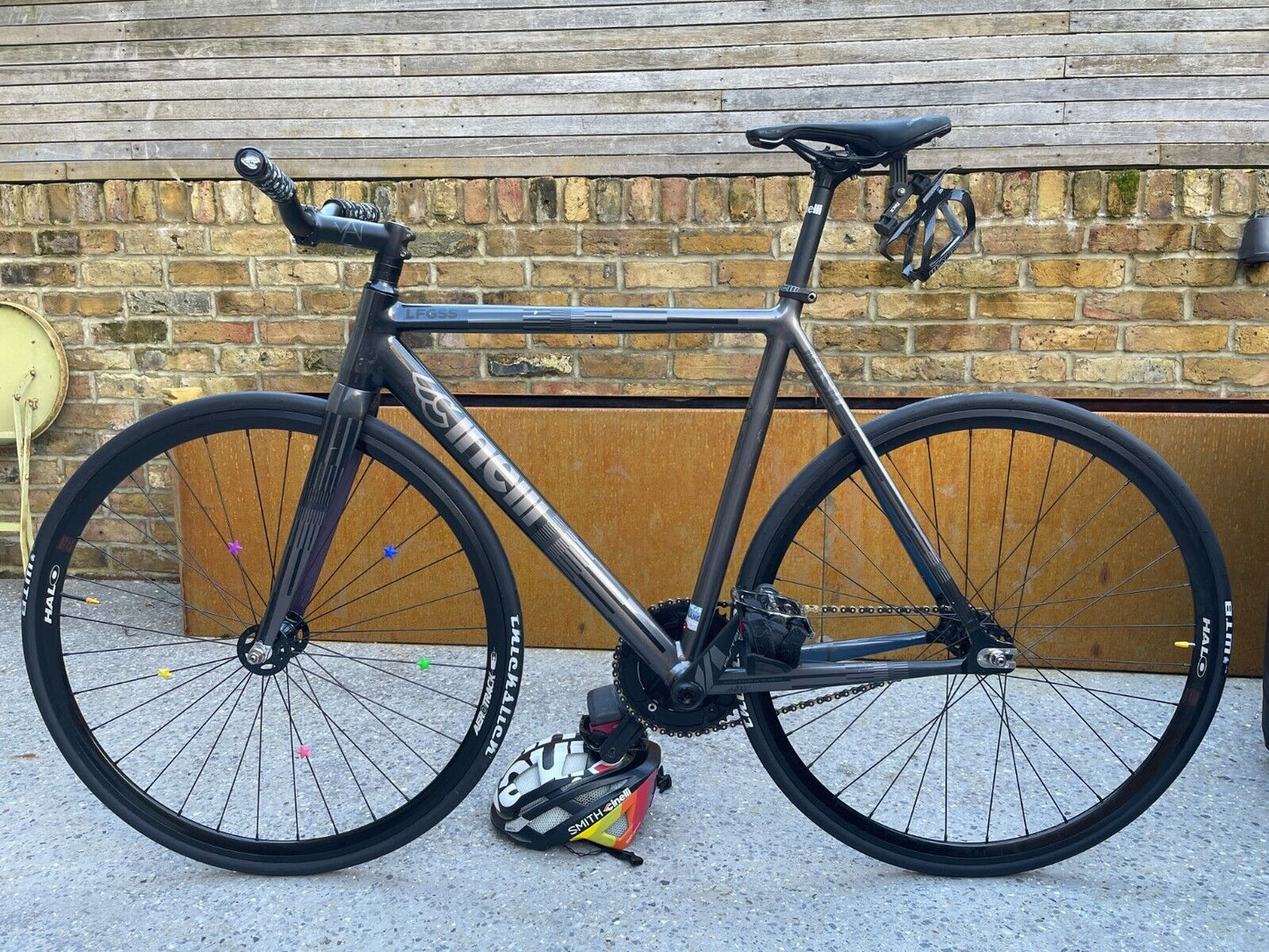 Cinelli Mash Parallax Charcoal - Track - Medium (54)