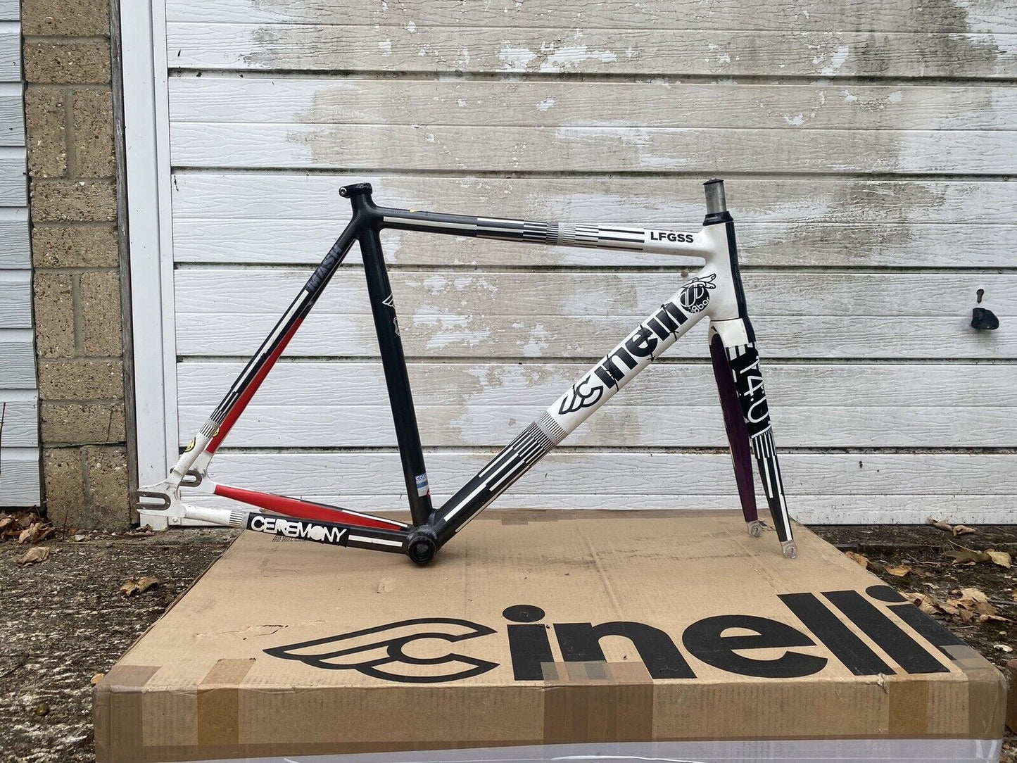 Cinelli Mash Parallax Track Frame 56cm