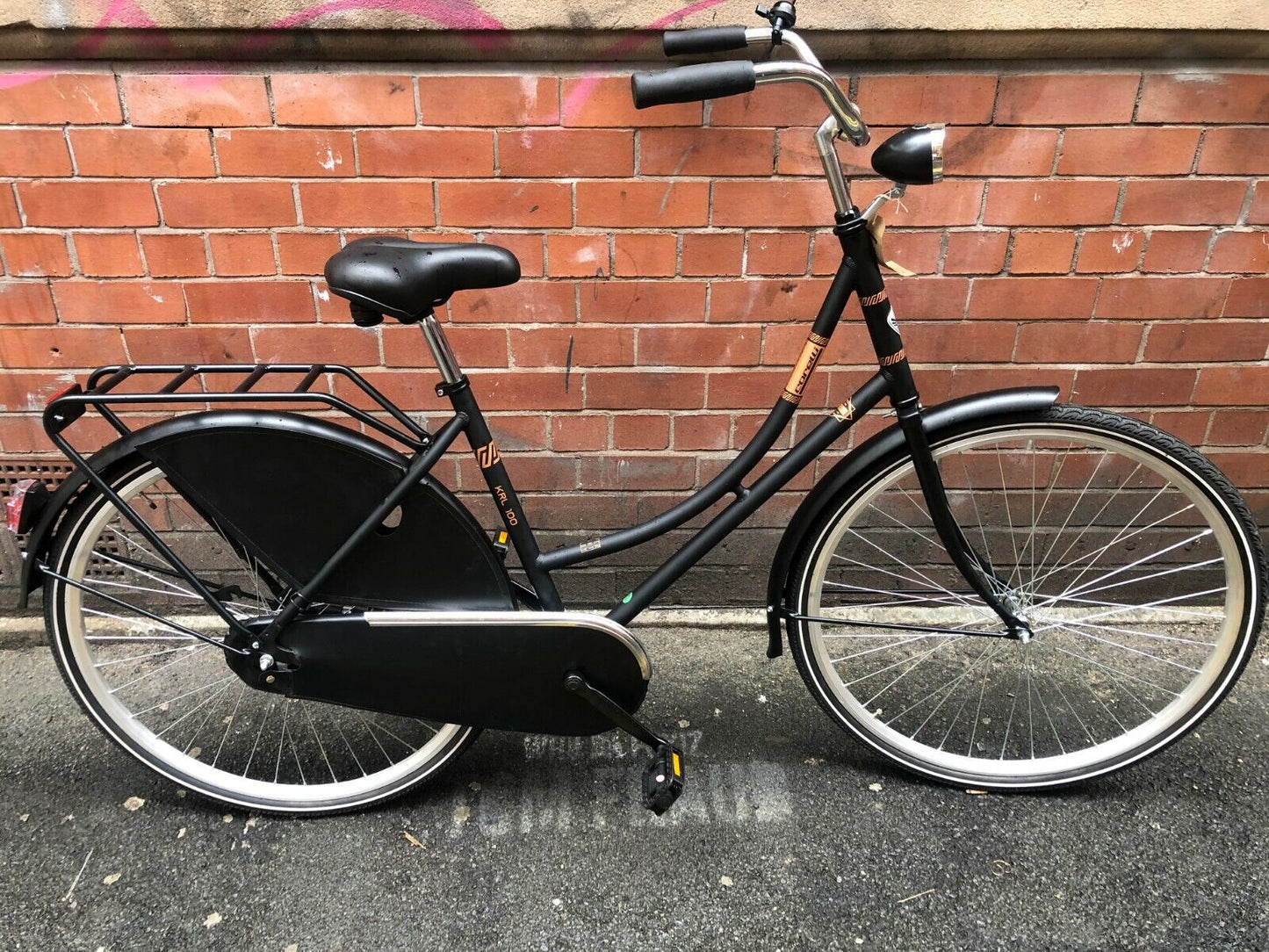 Corelli KRL 100 Dutch Style Classic Ladies 50cm Large Frame Bicycle Single Speed