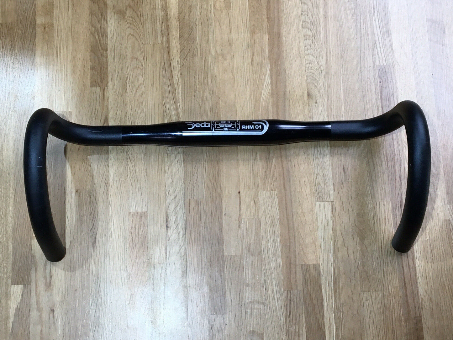 Deda RHM01 Road Bike Drop Handle Bar 31.7 / 440mm / 160mm (Black)