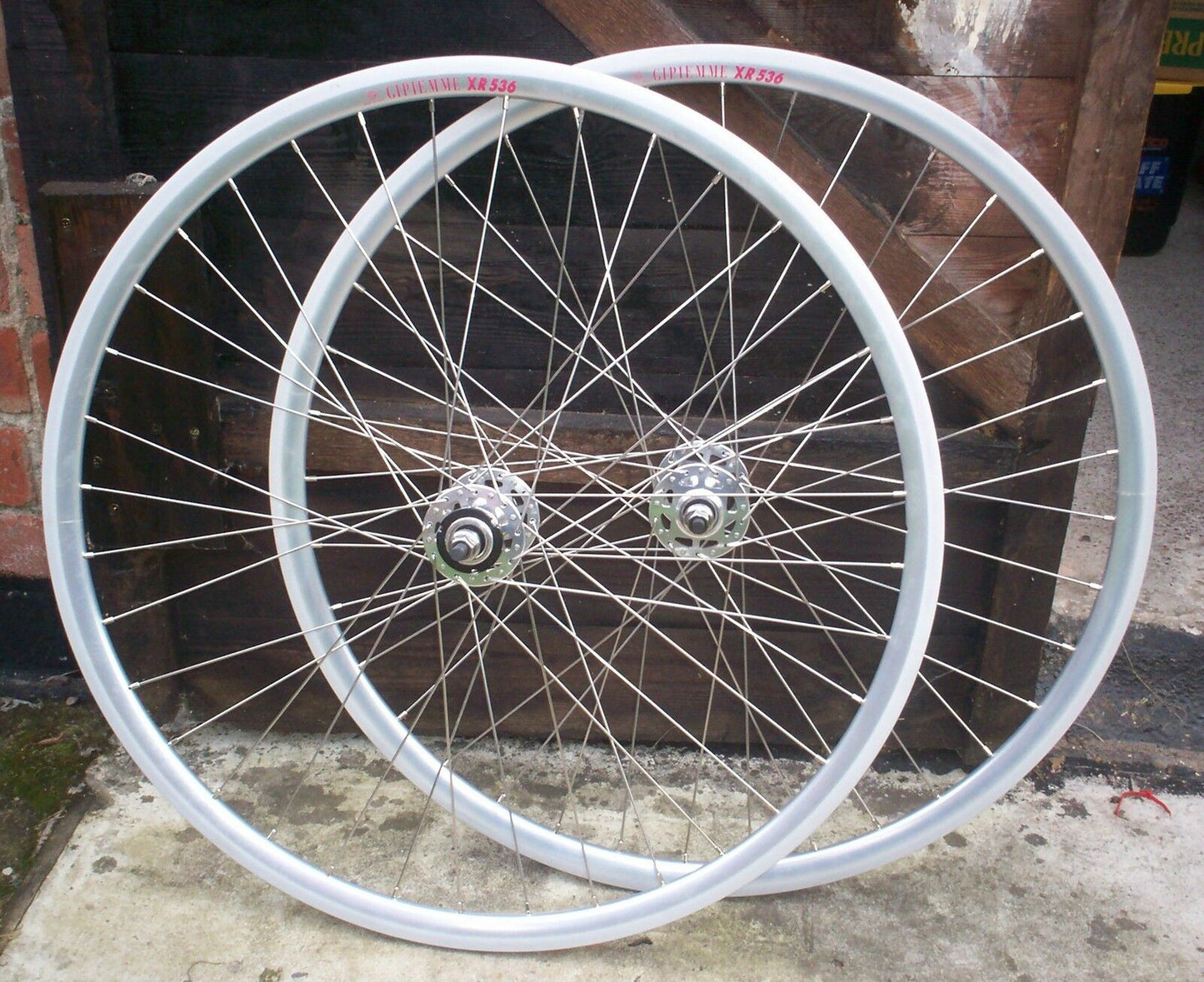 GIPIEMME XR536 36H FLIP FLOP SEALED BEARING TRACK WHEELS, FIXED