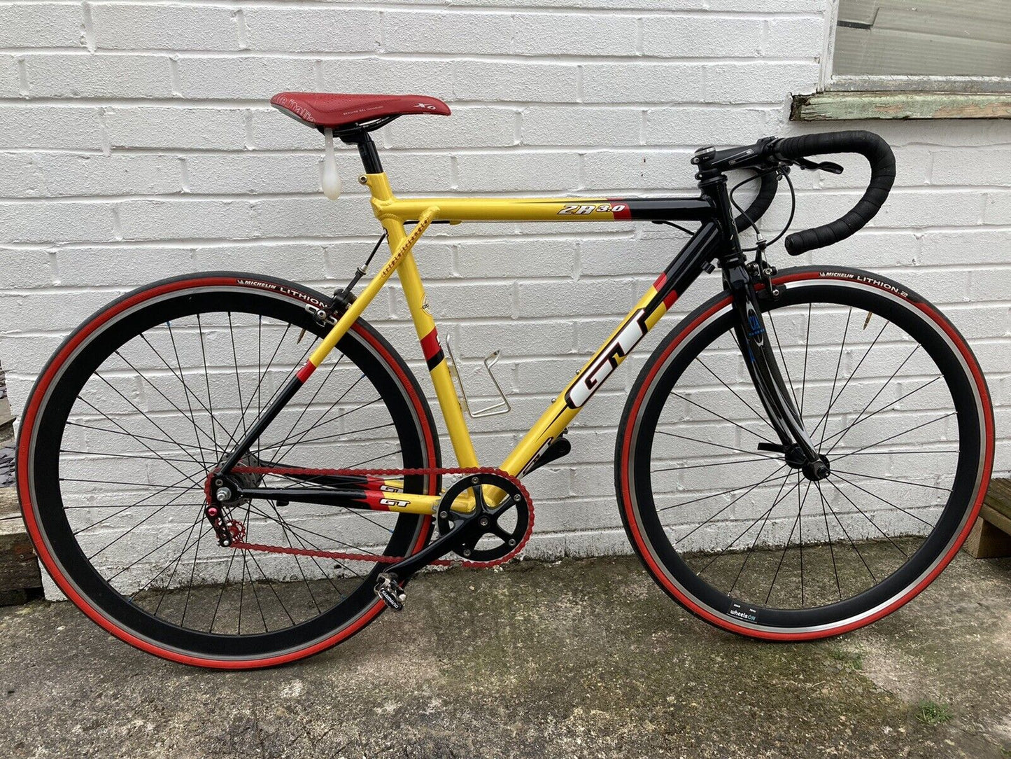 GT ZR 3.0 Team Lotto Urban Retro Singlespeed with SRAM Automatix Hub Size 52cm