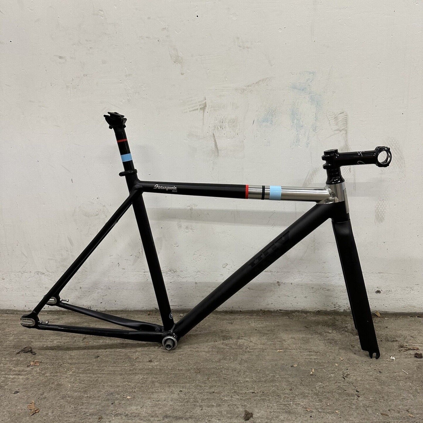 Hoy Fiorenzuola 002 Pista Track Frameset Size Xs With Stem Only