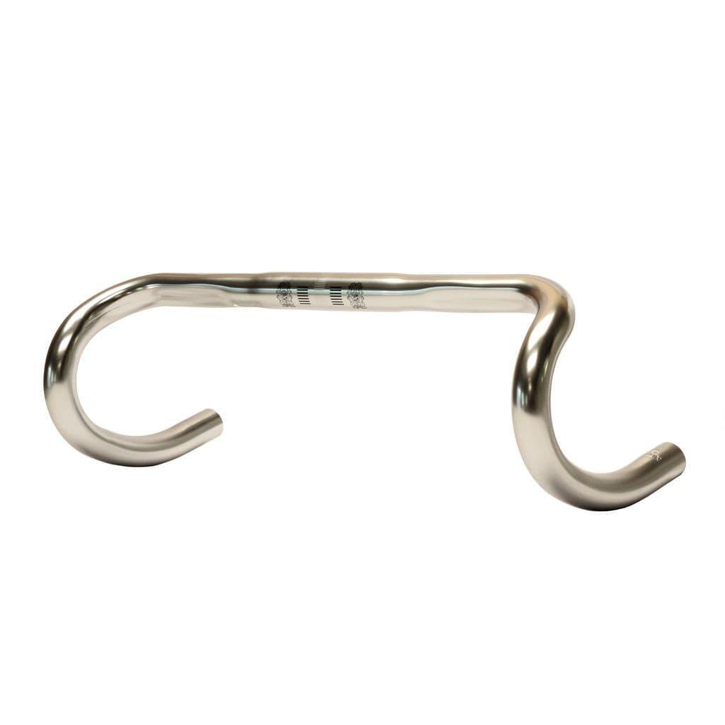 Nitto M109AA Road Drop Compact Handlebars 26mm Clamp In Silver All Sizes