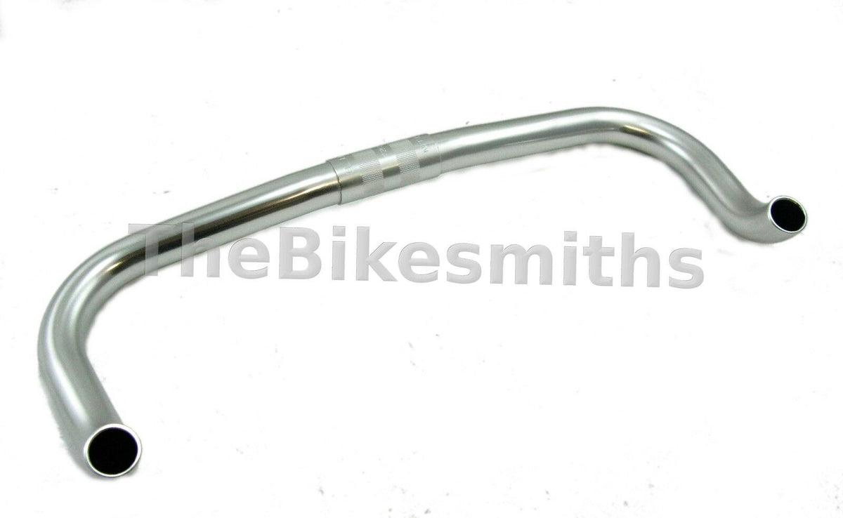 Nitto RB-002 Bullhorn Handlebar 38cm 26.0mm Road Bike Silver