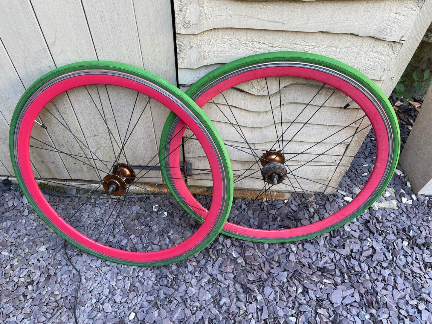 Quando Hub On 700c Track Wheelset Fixie Flip Flop Single speed Freewheel Fixed