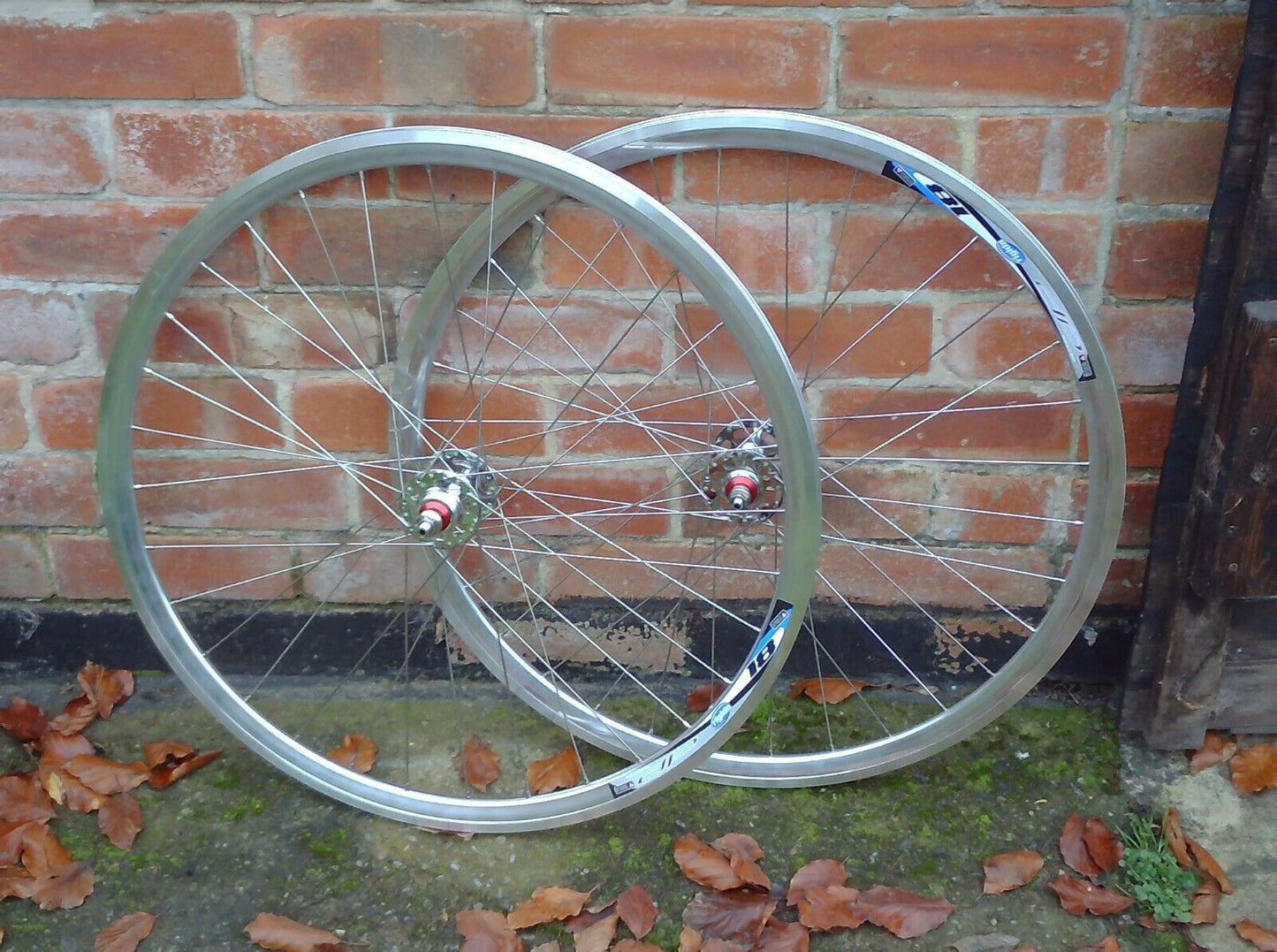 RIGIDA DP18 32H AMBROSIO ZENITH TRACK WHEELS FIXED & FREEWHEEL