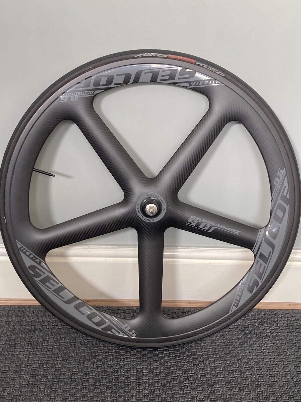 Selcof 5 Spoke Carbon Track Wheel