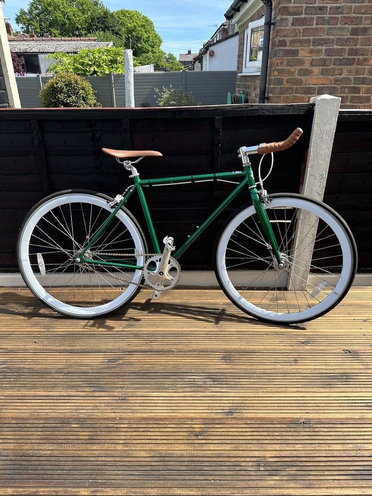State Bicycle Co The Ranger - 49 / Bullhorn Bars fixed gear fixie bike