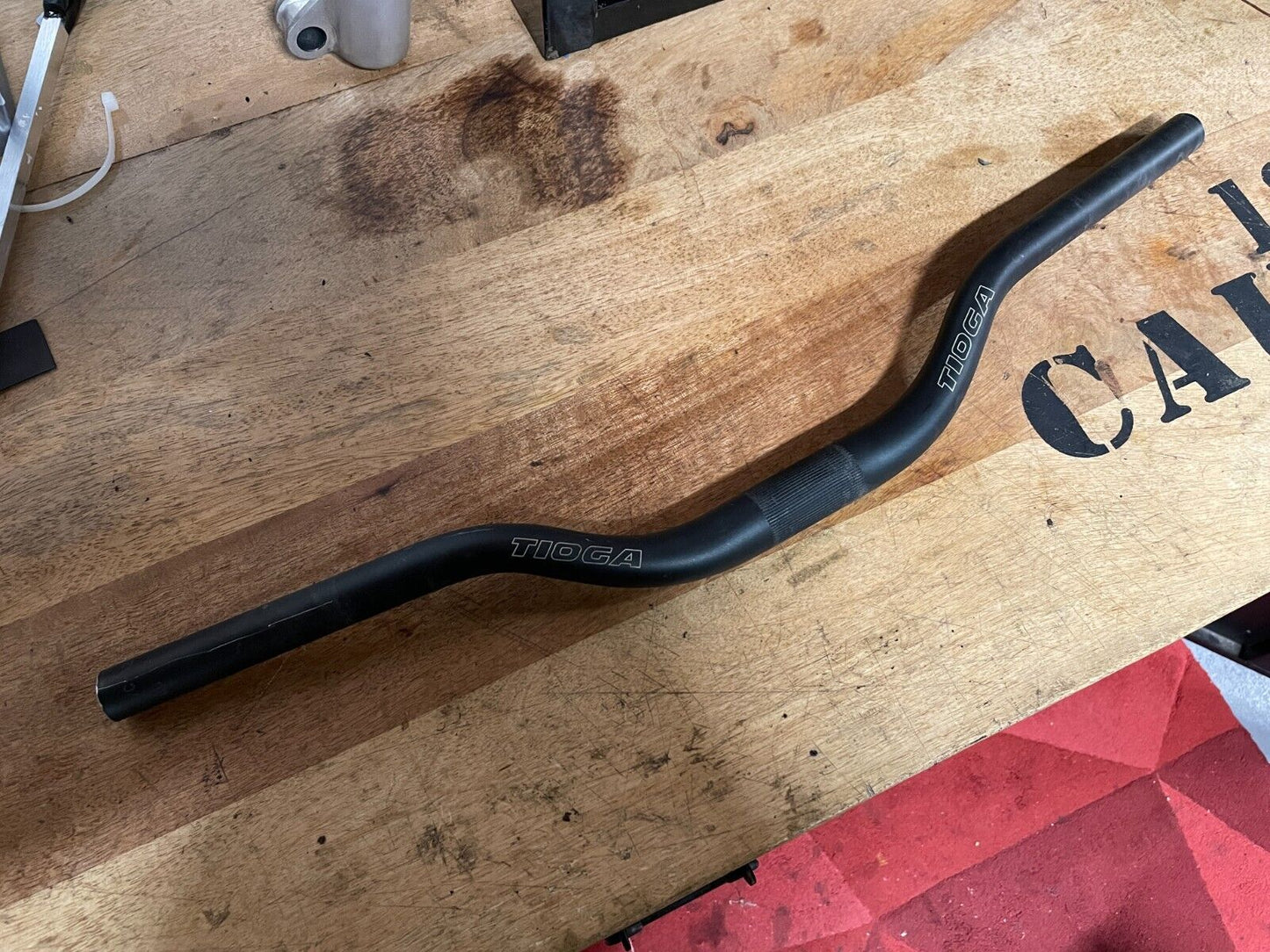 Tioga retro bicycle 50mm riser handlebars for 28.6mm Azonic & Cube stem