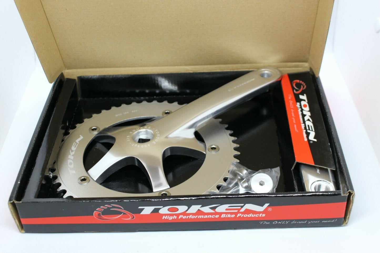 Token Alloy Track Crankset - 48T