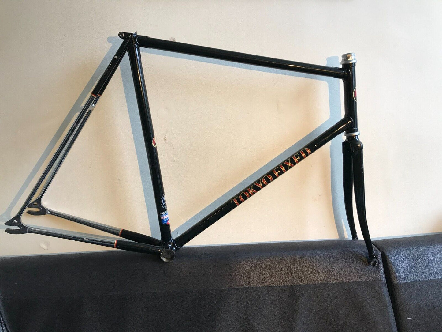 Tokyo Fixed S1 58cm Track Frameset Columbus Spirit Keirin not NJS Black