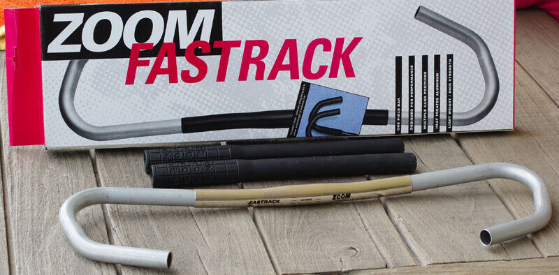 Zoom Fastrack Bullbar handlebar, 560mm, silver, incl. zoom handles, approx. 250g, NEW