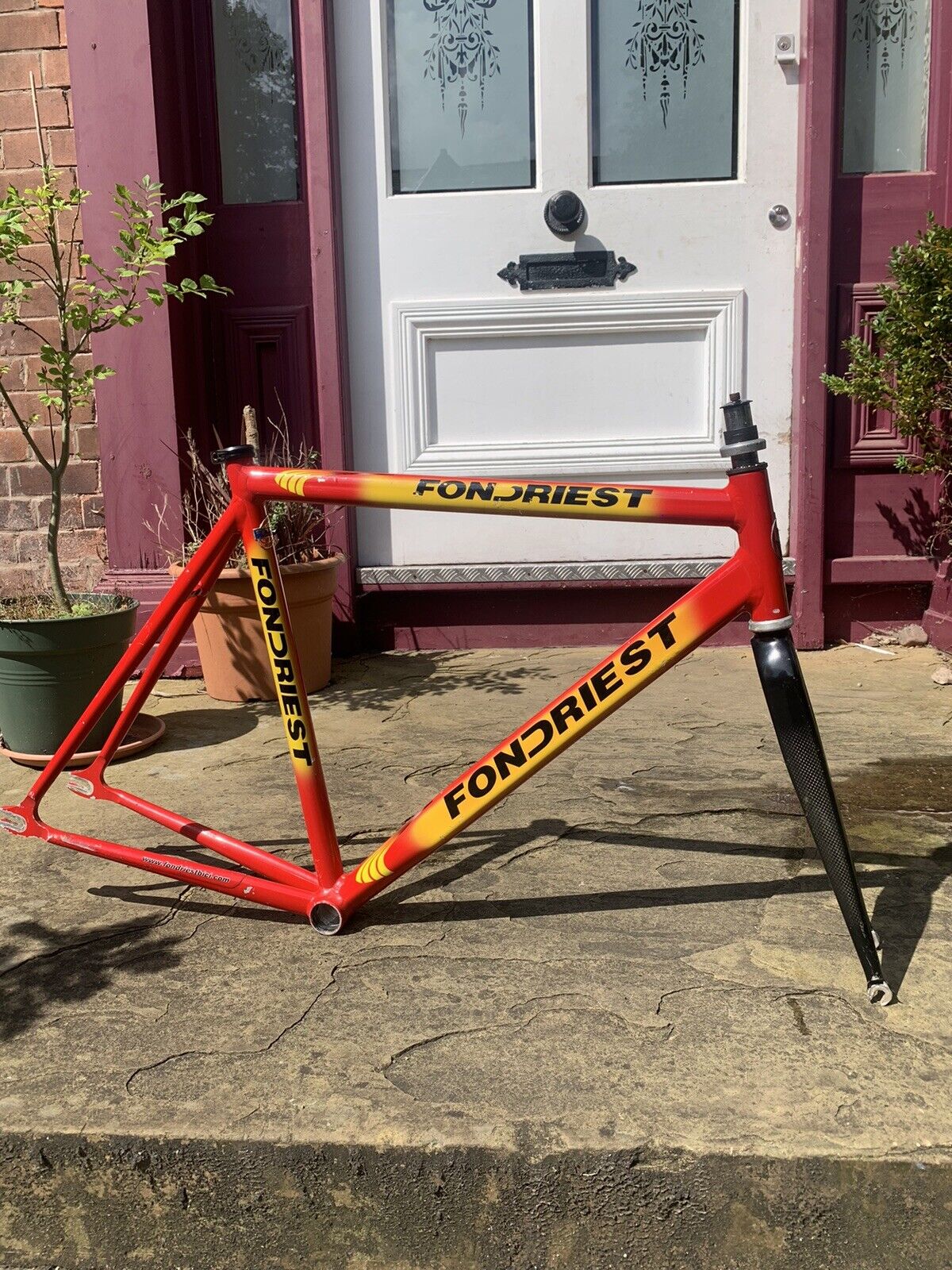 Fondriest Pista track bicycle Frame 54cm Frameset Aluminium