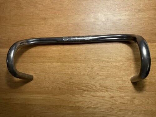 3ttt 3T Ergo Power Due. Alloy Drop Handlebars - Anodised Grey - 40.5cm - 26mm