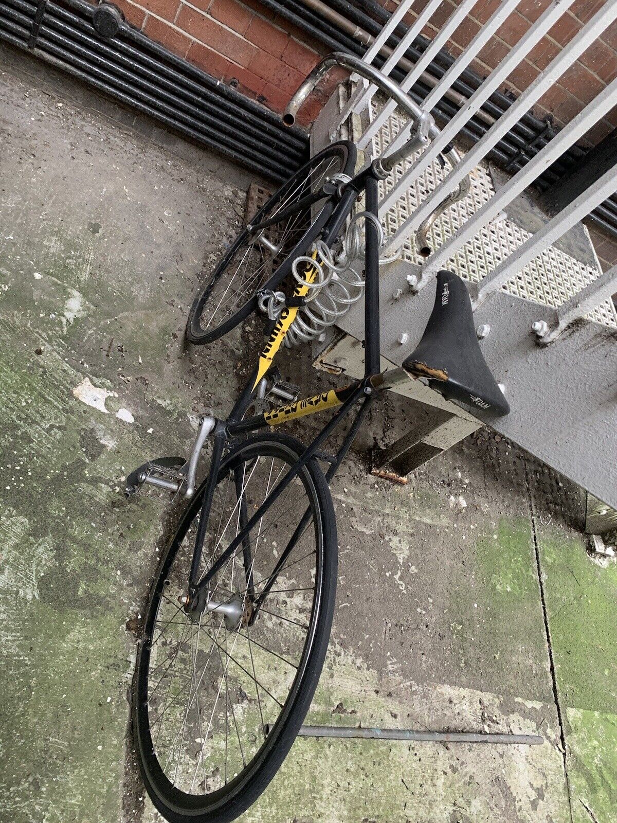 52cm Vintage Dave Quinn 531 Single Speed Road Bike