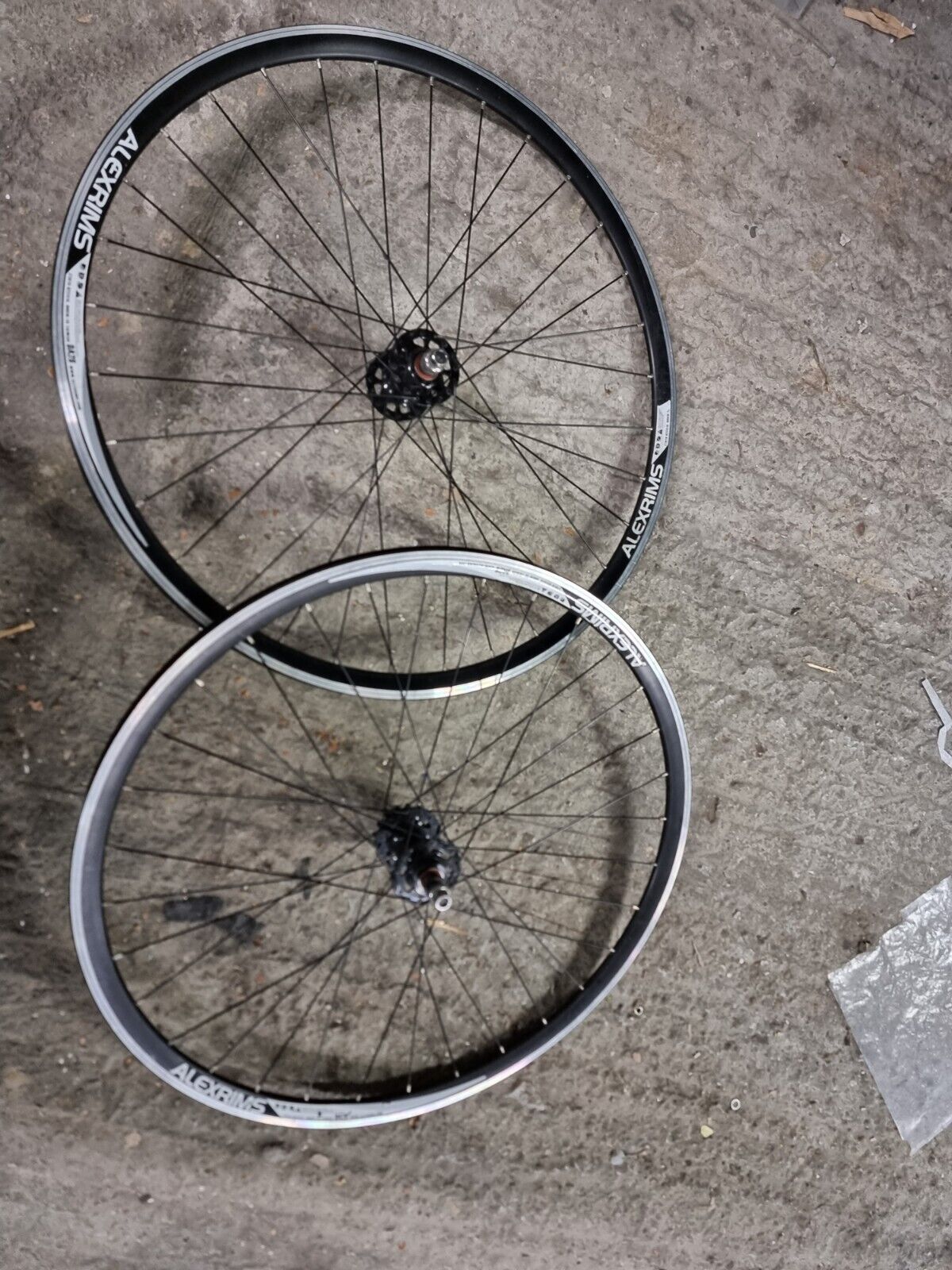 Alex rim track wheelset sealed bearing formula hubs fixed gear single speed 700c