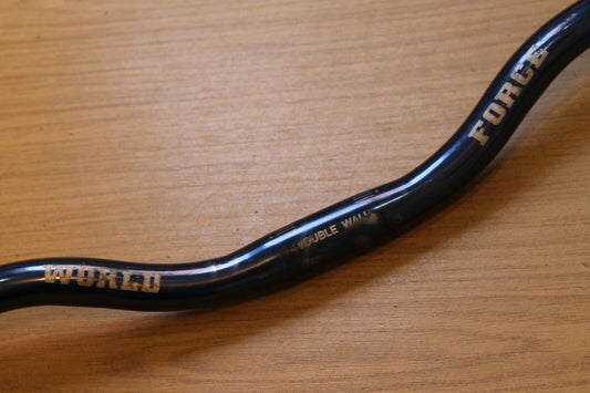 Azonic World Force Riser Bar Handlebar Bars 680 mm x 25.4 mm Retro Blue Dbl Wall