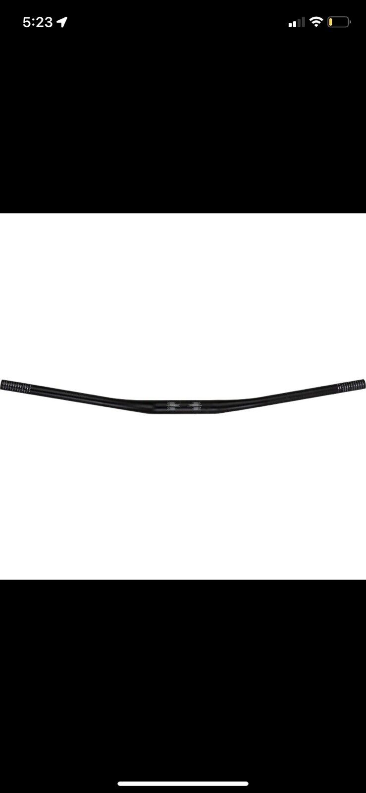 Brand-X Carbon Riser Bar 780MM 31.8MM 38MM BLACK