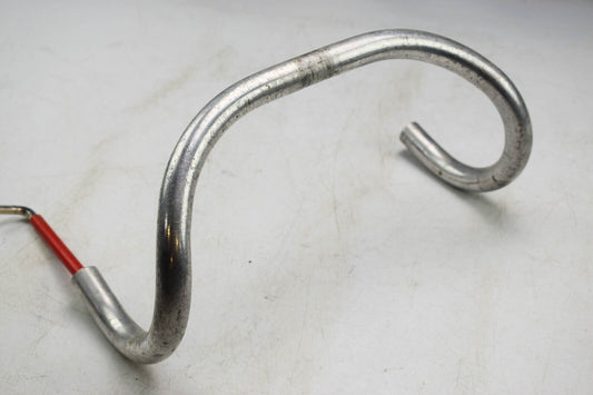 C.1940s BAILEY BEND VINTAGE BICYCLE ALLOY DEEP DROP HANDLEBARS, 350MM WIDE