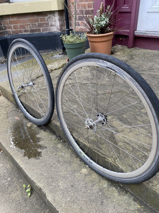 Campagnolo Atlanta 1996 Clincher Track Wheelset Shamal Fixed Fixie