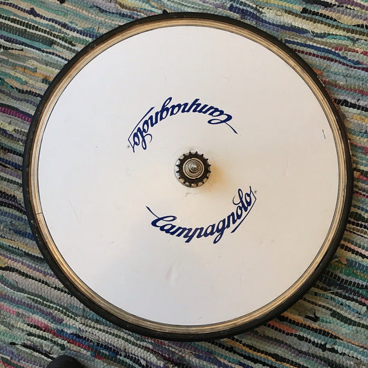 Campagnolo Khamsin rear track bicycle bike disc wheel rare ghibli tt lopro
