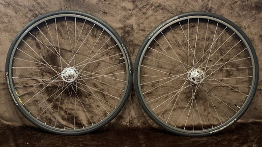 Campagnolo Pista Wheelset; Sheriff Star Hubs, C-Record, Clincher, MA40