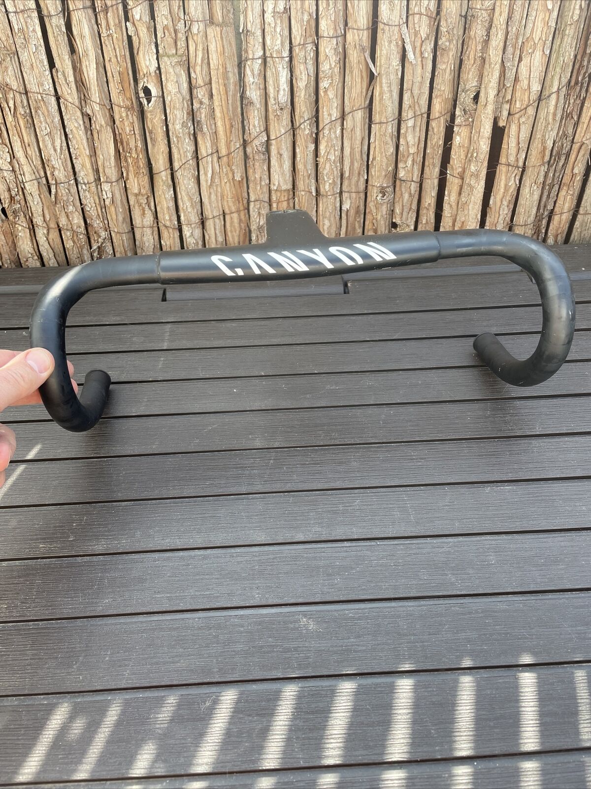Canyon H36 bars 390 mm 90mm wide 74mm reach drop 130mm