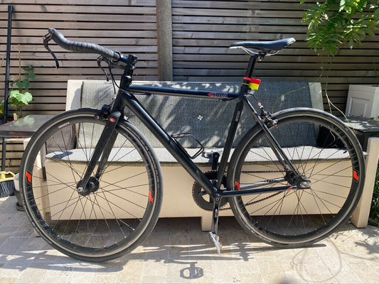 Cinelli Bootleg Mystic Rats Black Fixie Bike Small Excellent Condition