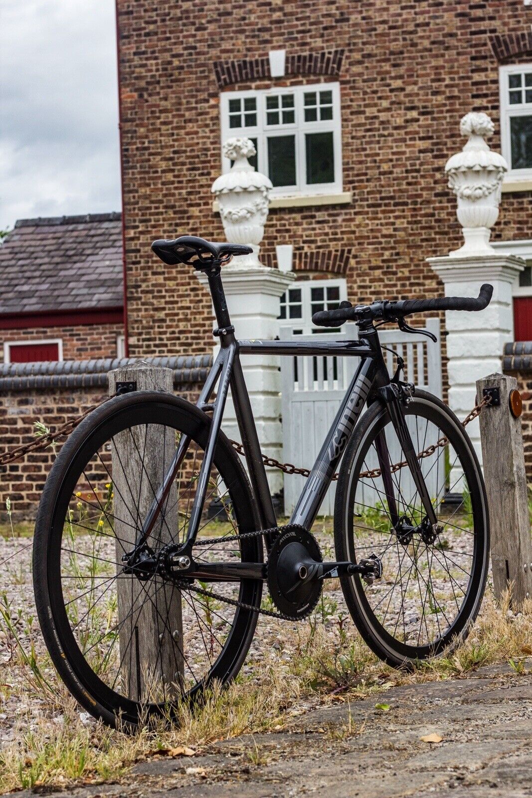 Cinelli Mash Parallax Charcoal - Track - Medium (54)