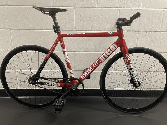 Cinelli Vigorelli Chrome Special Edition fixie  / track Bike Size 54 Cm.