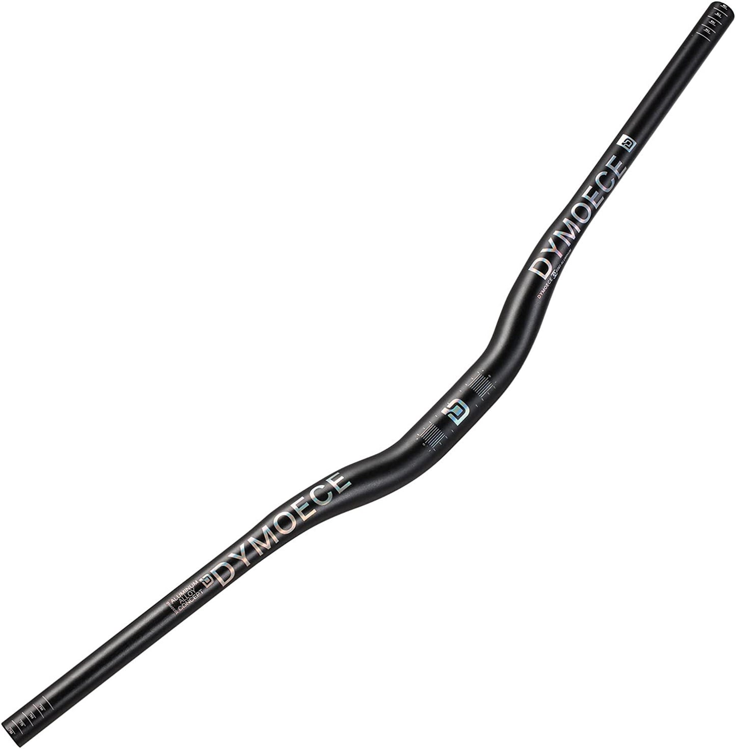 Dymoece Mountain Bike Handlebar 31.8 mm MTB Riser Handlebar Aluminium Alloy Bars