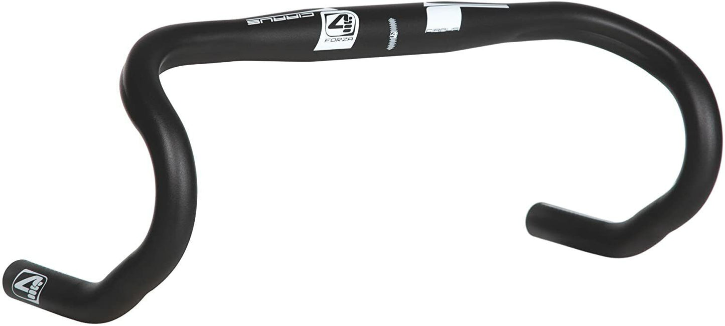 FORZA Cirrus Drop Handlebar Road Ergonomic  4ZA - Alloy, 400mm Width