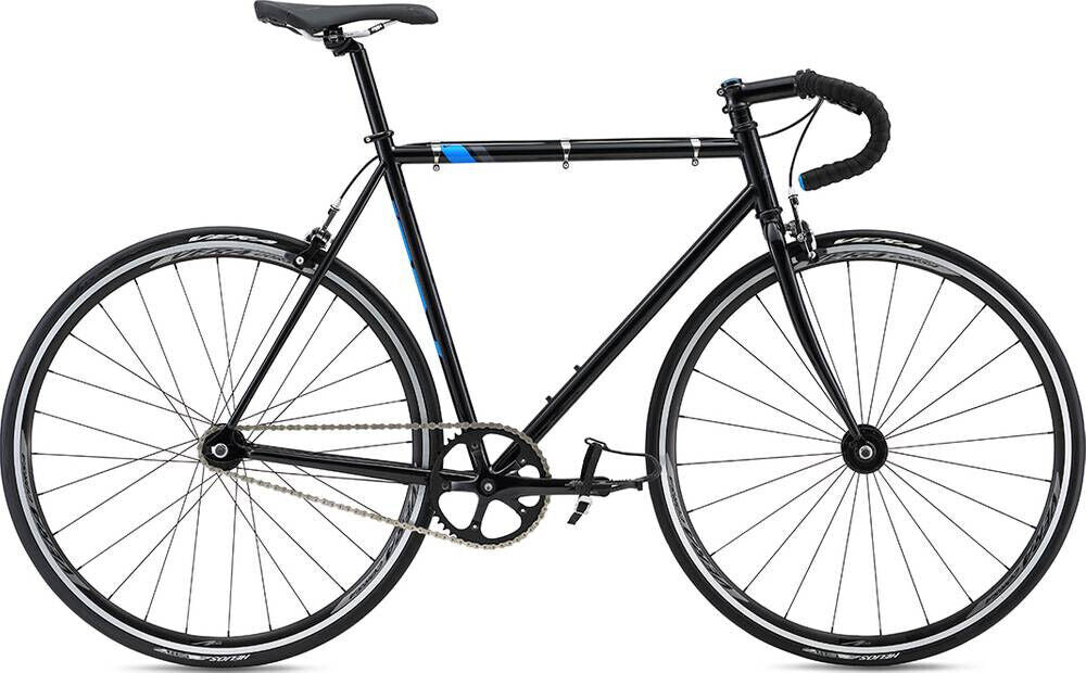 FUJI Track Classic Fixed Gear Fixie Track Single Speed 56cm Blue/Black Gloss