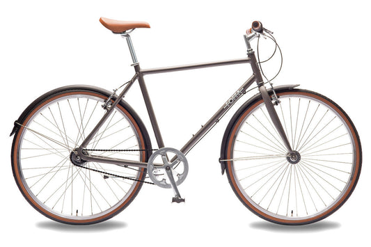 Foffa Bikes 2016 Urban 7 Speed Nexus Bike Grey