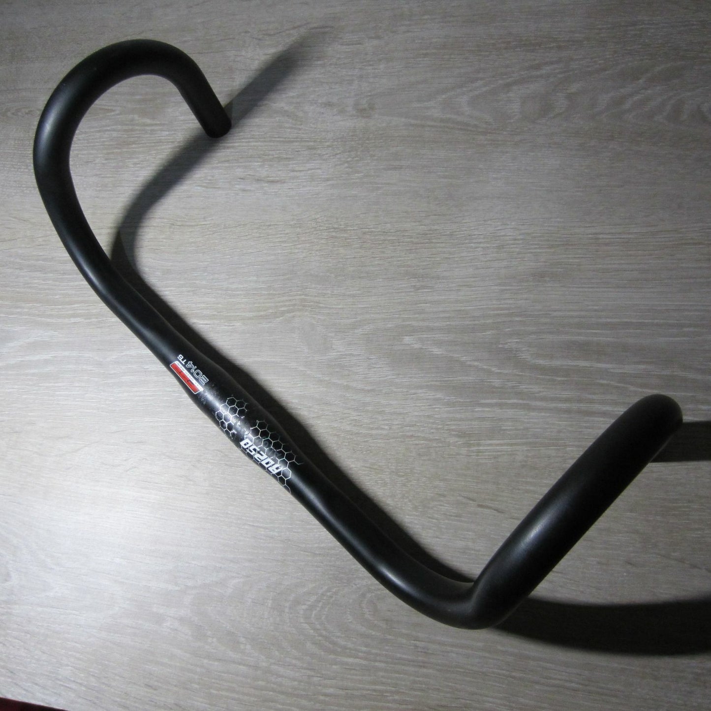 Handlebars FSA RD250 drop bars 31.8mm 42cm Black alloy 281g