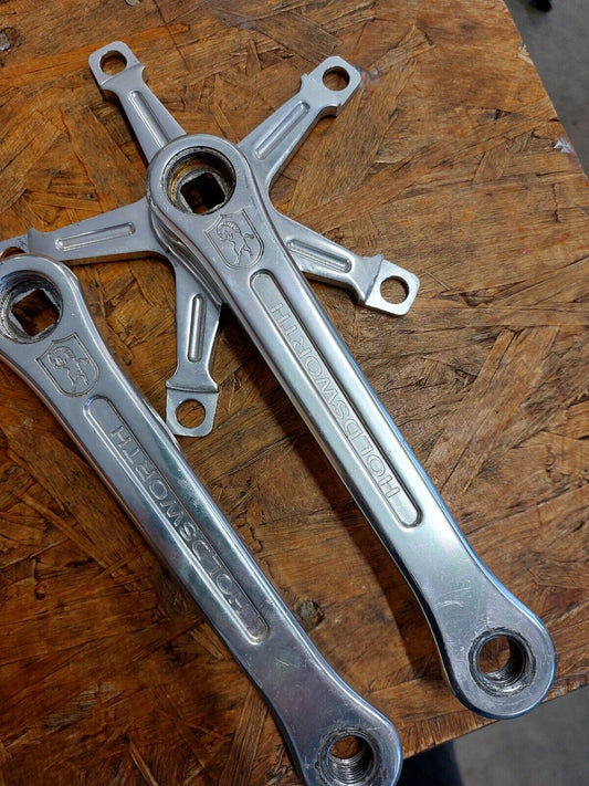 Holdsworth track/single speed cranks 144 bcd, 170mm length