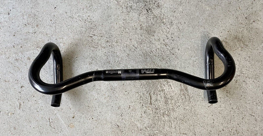 ITM Italy Drop Handlebar Road Randonneur Black 25.8 mm x 45 cm