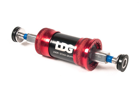 Livery Design Gruppe Hollow Axel Bottom Bracket Red