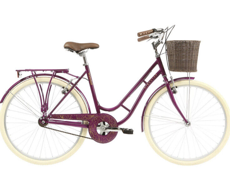 Kingston Whitehall Purple Single Speed Ladies Bike 48cm/19" Frame City Bike