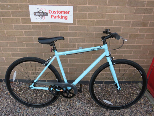 MONGOOSE MAURICE SINGLE SPEED BIKE 20 INCH ADULTS FRAME EX DISPLAY ref 15873 at Fixed Gear Frenzy