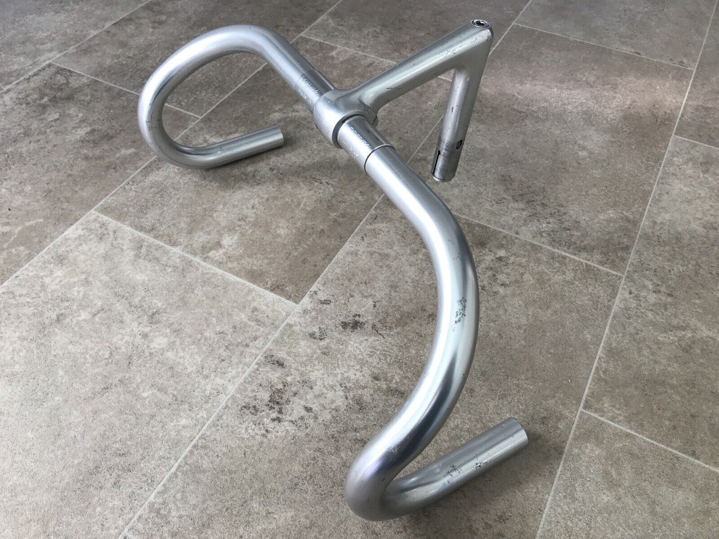 Mavic 350 Drop Handlebar and 120mm Mavic Quill Stem Rare Classic Retro 80’s/90’s